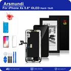 GX Xs OLED для iPhone Xs жесткиймягкий ЖК-дисплей сенсорный экран дигитайзер в сборе протестированный без битых пикселей Замена ЖК-экранов