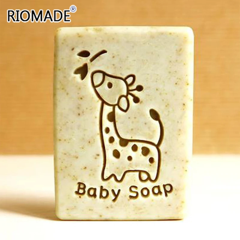 Детское Мыло ручной работы с жирафом мультяшный животный узор прозрачные