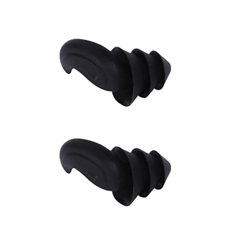 Набор из 2 трехслойных вкладышей для сна многоразовые шумоподавляющие беруши