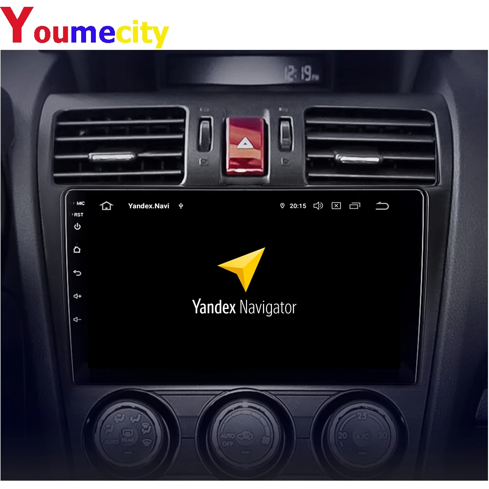 Автомобильный мультимедийный плеер на Android 9 0 для Subaru Forester Impreza WRX 2013 2014 2015 Радио Rds