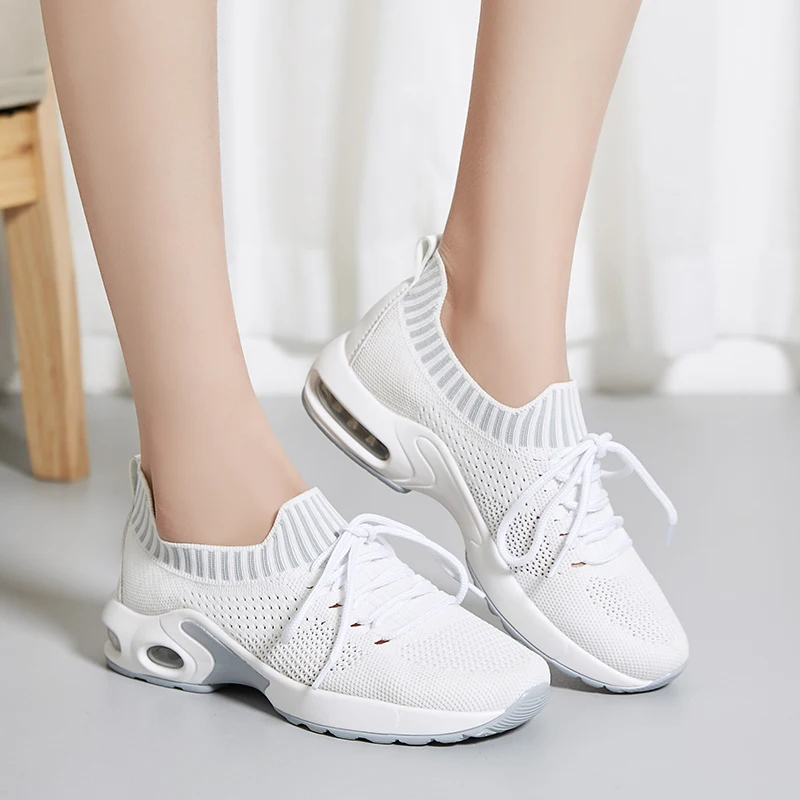Женские кроссовки для бега женская обувь тренировок прогулочная женщин плоские