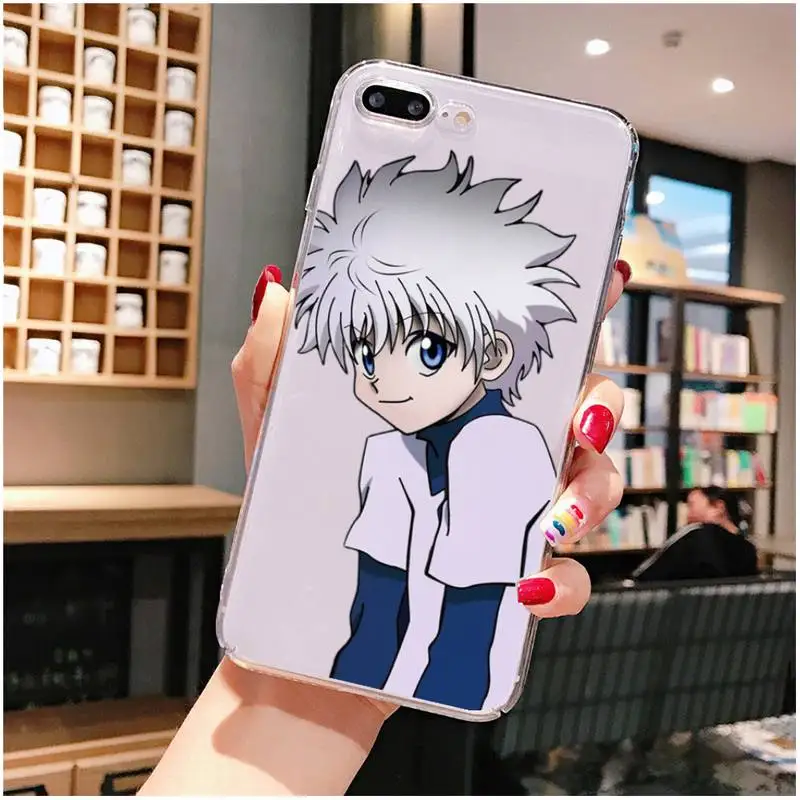 TOPLBPCS HUNTER x HxH Gon Killua аниме чехол для телефона iPhone 11 12 13 mini pro XS MAX 8 7 6 6S Plus X 5S SE 2020 XR |