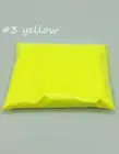 20 г желтый Цвет флюоресцентным порошком люминофора пигмент для мануального татуажа Краски мыла печатания неоновая пудра дизайн ногтей гель лак, 20 глот, просто onbe Цвет