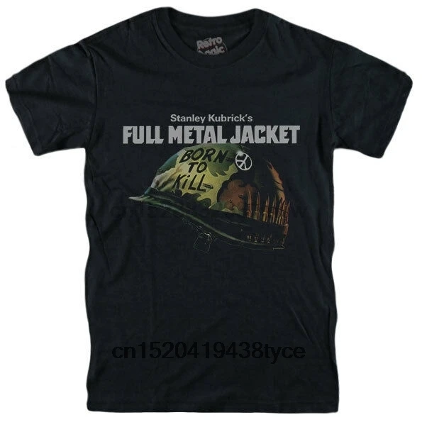 

Men t shirt FULL METAL JACKET T-shirt 1987 sweatshirt Stanley Kubrick war movie women tshirt