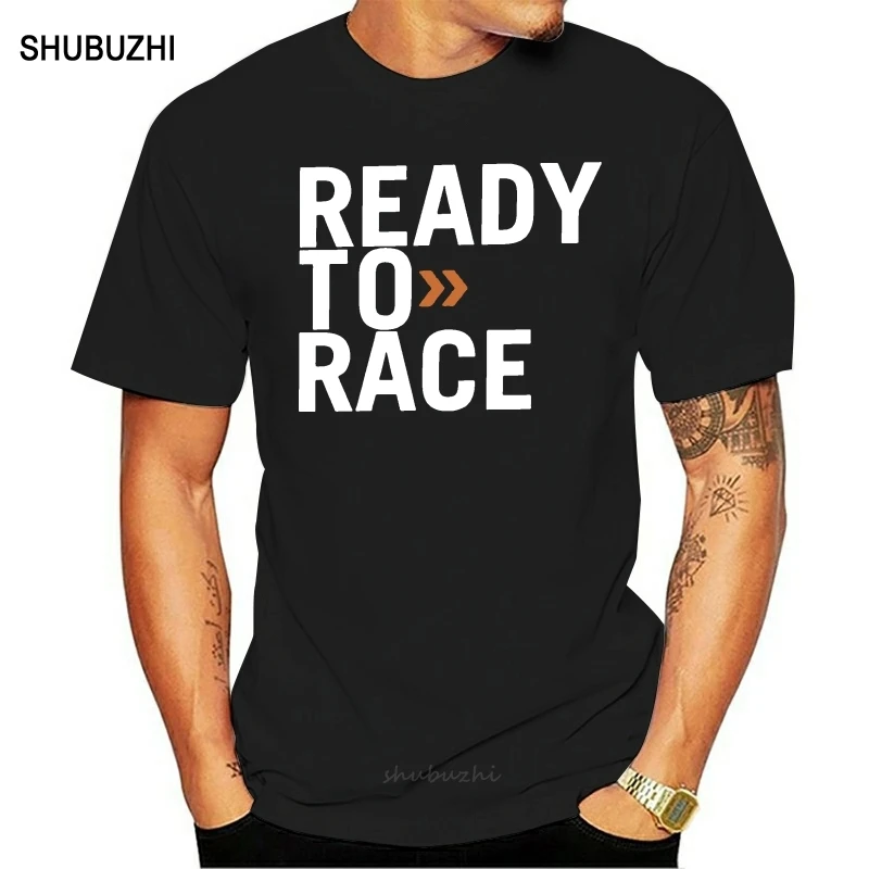 Футболка one yona мужская с принтом хлопковая тенниска надписью Ready To Race майка для