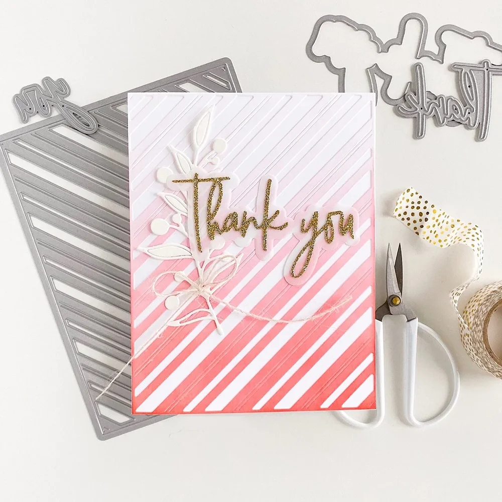 Mmao ремесла металлические стальные Вырубные штампы новая линия прямоугольная