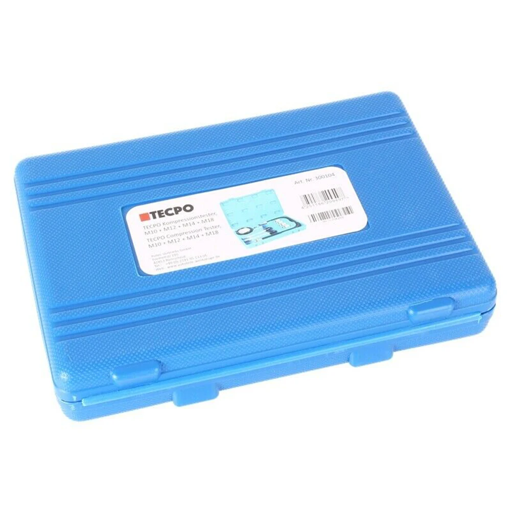 

Engine Compression Tester 0-20 Bar Accessories Tools 8pcs Car Gasoline