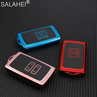 new soft tpu shell colorful car smart key case protector cover for renault koleos kadjar scenic megane sandero auto accessories