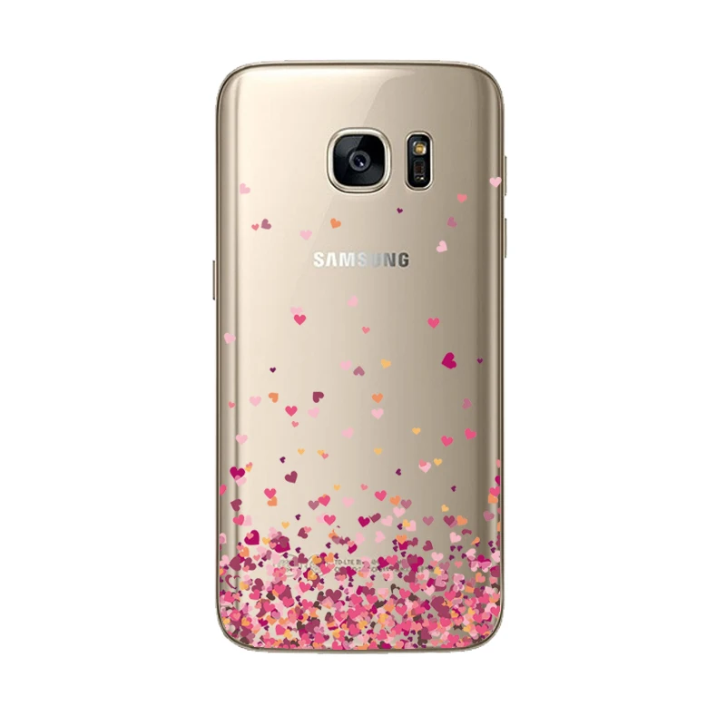 Чехол для samsung Galaxy S7 чехол S6 крышка силиконовый edge G930F S8 S9 сумка |