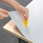 Самоклеящаяся виниловая настенная бумага Wokhome, наклейка для ремонта текстура древесины, наклейки для стен в рулонах