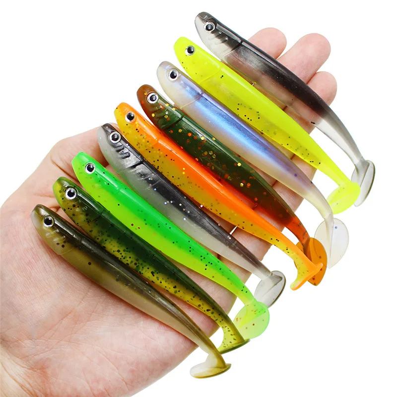 Мягкая приманка Shad 4 шт. 10 см 7 г искусственная силиконовая воблер свимбейт leurre soule