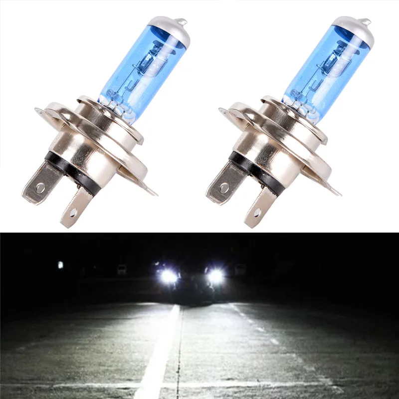 2 шт. лучи нового поколения автомобильный головной свет Глобус лампа H4 60 Вт/55 Вт 12