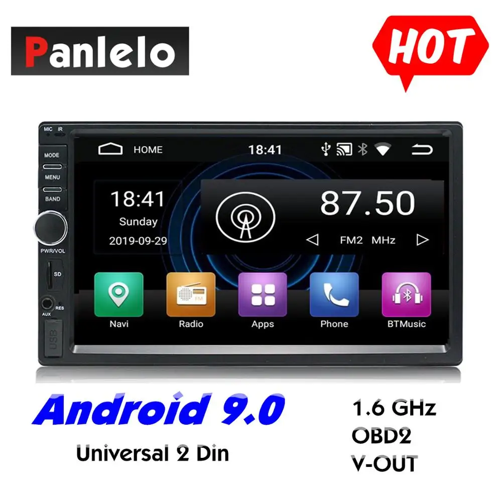 Супер!Очень горячое авто радио 2 Din Android gps навигации автомобильный радиоприемник стерео " 1024*600 Универсальный Автомобильный плеер Wi-Fi bluetooth USB аудио