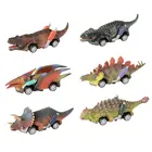 1 шт., игрушечный автомобиль-динозавр, модель динозавра, родстер, сувениры для вечеринки, игры, игрушка динозавр, монстр-гонка, картинг, подарки, товары для дня рождения