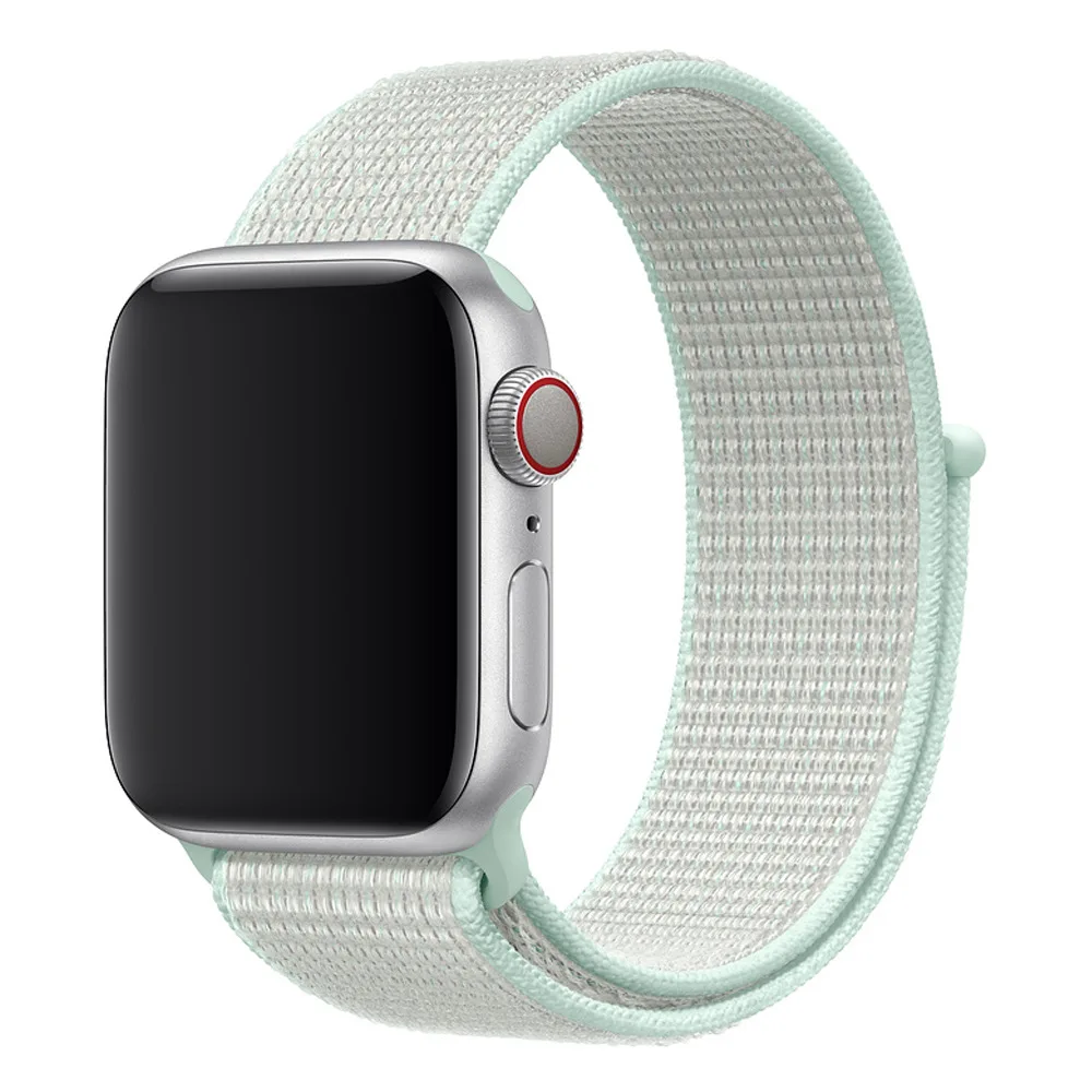 Nylon strap For Apple Watchbands watch Series 1 2 3 Velcro Loop Belt Multicolour 27 colours | Наручные часы