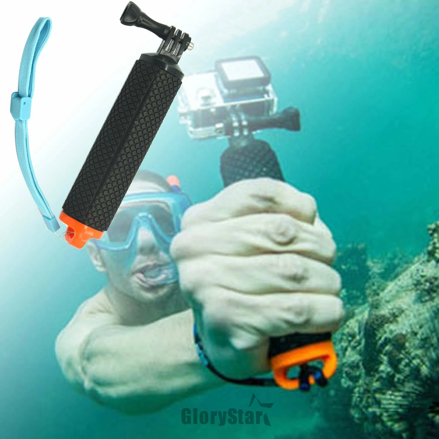 

Float Hand Grip Tripod Buoyancy Rod Pole Stick Monopod for Gopro Go Pro Hero 876543 Xiaomi Xiomi Yi 2 4K 4 K OSMO Action Camera