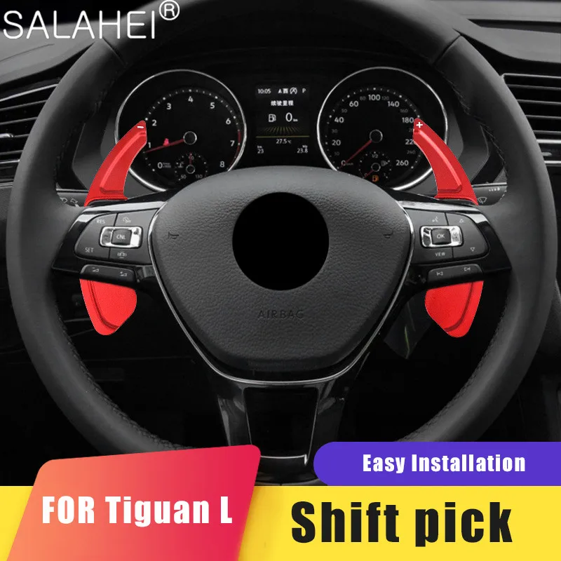 

Алюминиевое Автомобильное рулевое колесо переключения передач удлинитель переключения передач Замена для VW Tiguan L Teramont аксессуары для интерьера