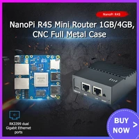 nanopi r4s 4gb dual gbps ethernet gateways support openwrt lede system v2ray ssr linux rockchip rk3399