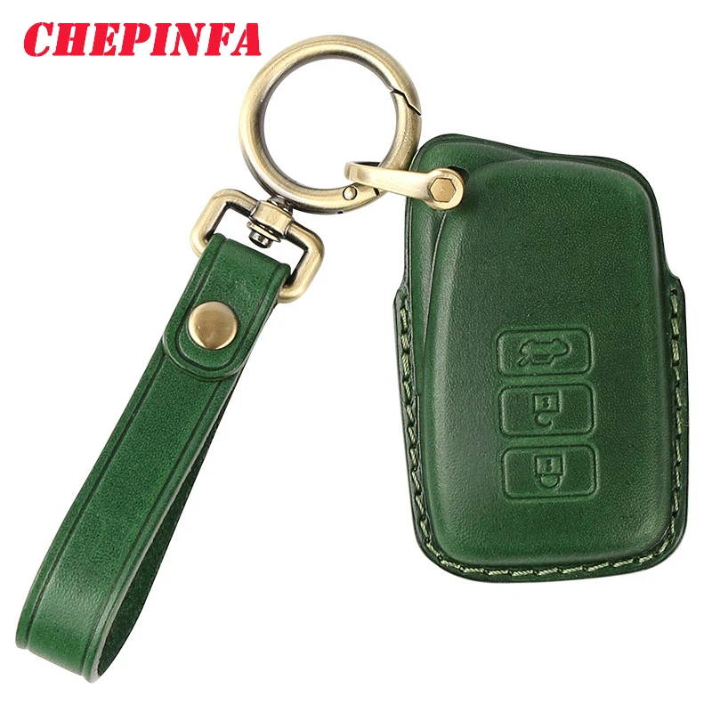

CHEPINFA кожаный чехол для автомобильного ключа чехол для Lexus IS ES GS NX GX RX LX RC 200 250 300 350 крышка брелок дистанционного управления