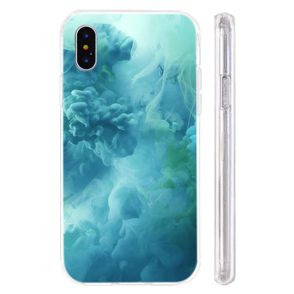 Чехол для iPhone 6 6s 7 8 Plus 11 Pro x xs xr max светло-голубой чехол с бабочкой мягкий из ТПУ