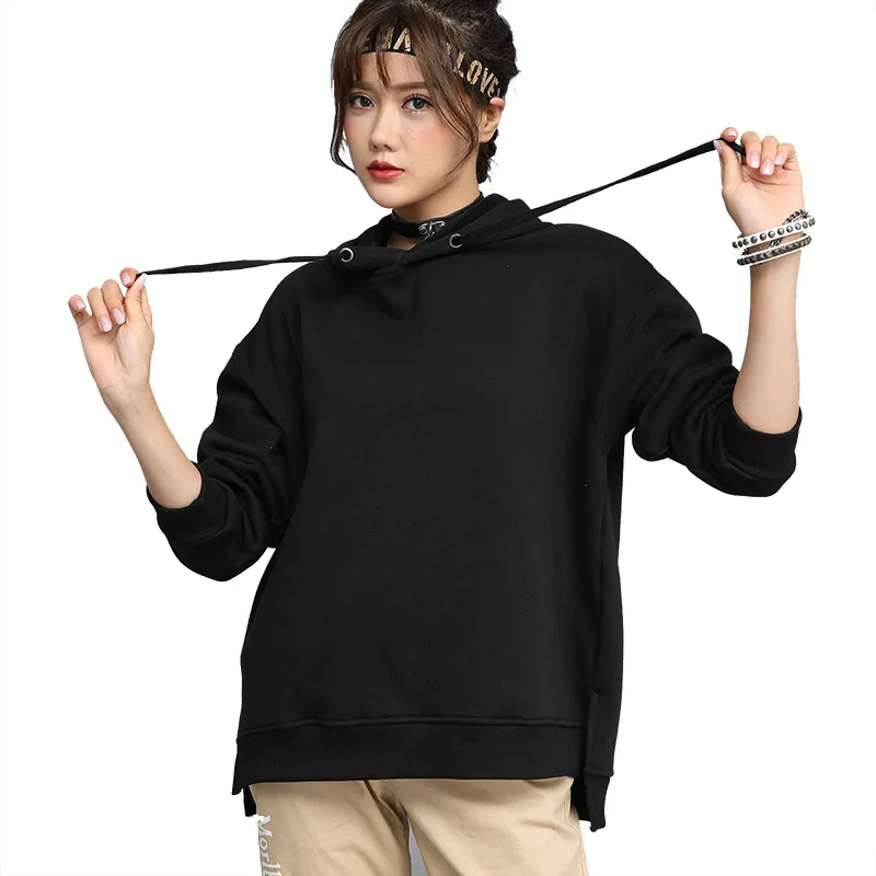 

2020 New Autumn Winter Women O-neck Hoodies Casual Print Cherry Sweatshirt one