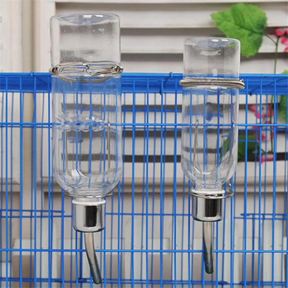 

Plastic Hamster Drinker Water Bottle Dispenser Feeder Hanging Pet Dog Guinea Pig Squirrel Rabbit Cage Hanging Bottle Feeder