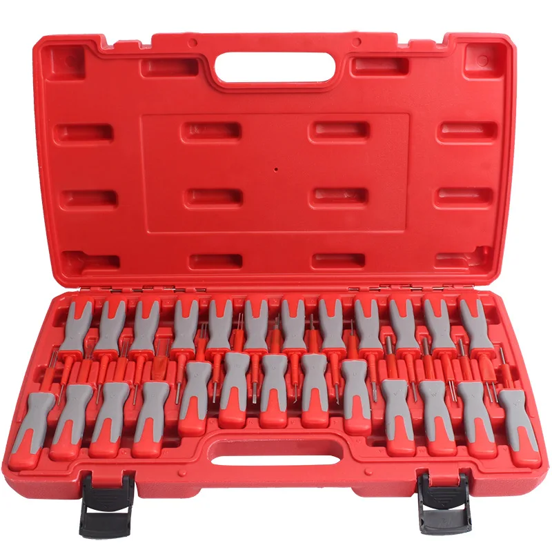 

25pcs Car Wiring Connector Pin Release Extractor Crimp Terminal Removal Tool Kit
