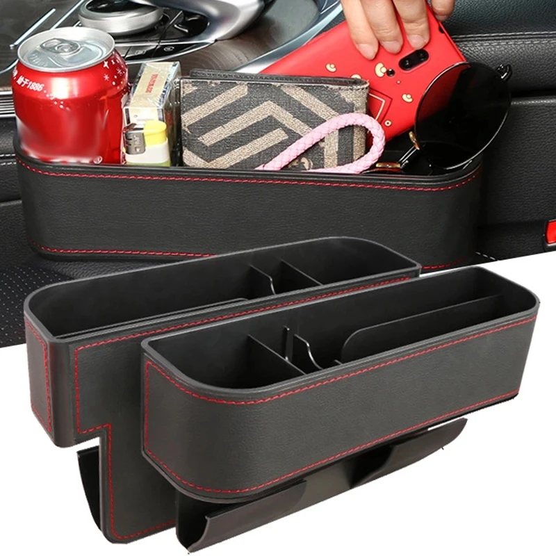 Искусственная кожа Gap автокресло для хранения Универсальный Авто сиденья Crevice