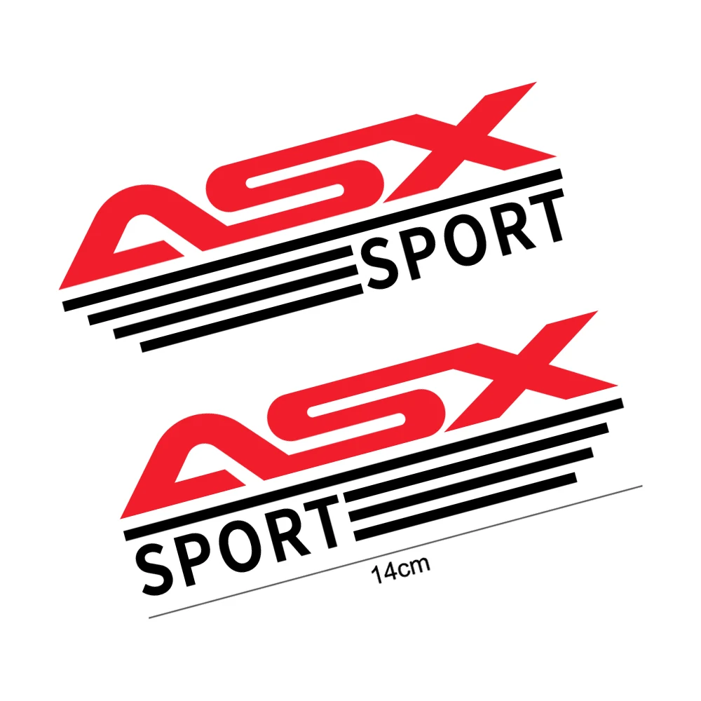 Автомобильные наклейки на зеркало заднего вида для Mitsubishi Ralliart Lancer EX ASX Colt Delica Eclipse