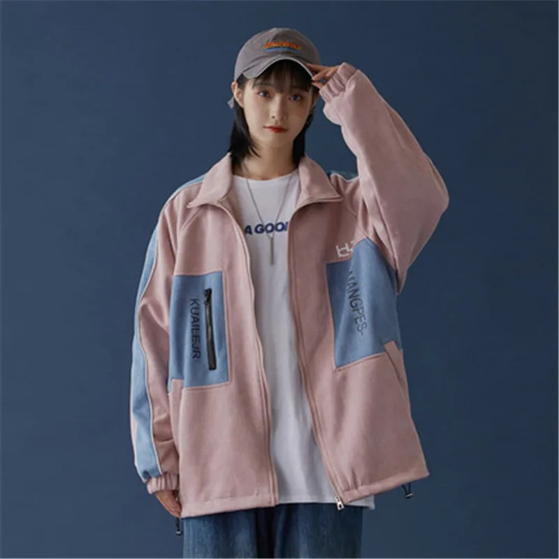 

2022 New Fashion Spring Autumn Jacket Female Korean Winter Short Baseball Uniform Coats For Women Tops g561