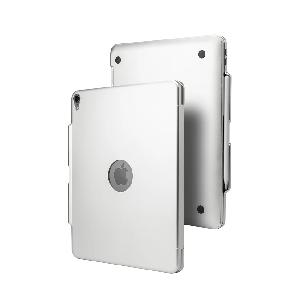 Складной ABS Материал откидная крышка Беспроводная клавиатура Bluetooth для Apple iPad Pro 12,9 A1876 A1895 a1983a2014 чехол для планшета - Цвет: Серебристый