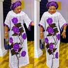 Африканские платья для женщин 2021 новинка цветок Дашики Лето размера плюс Макси платье для женщин Традиционная африканская одежда сказочные мечты