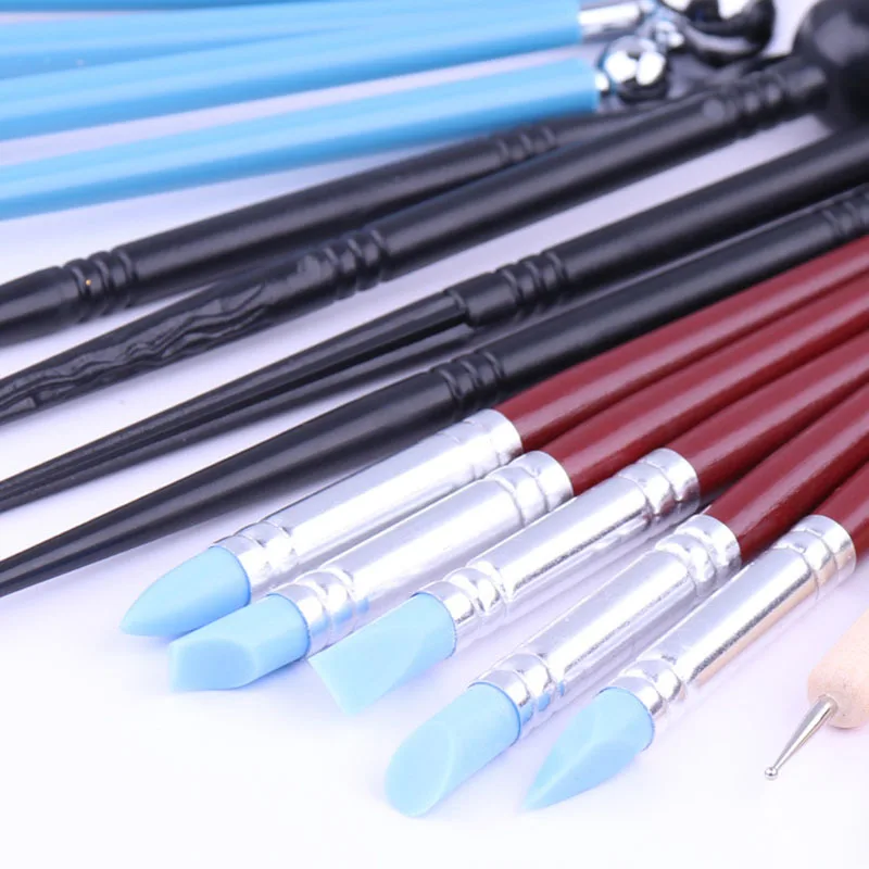 Инструмент для скульптуры трафареты точек с мандалой пластины стержни шариковый