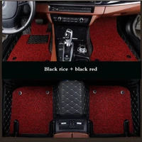 wlmwl custom leather car mat for jeep all models renegade compass cherokee patriot wrangler auto accessories car styling