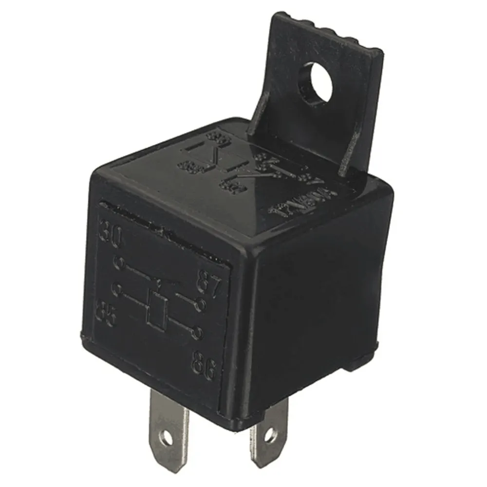 Новый авто реле Универсальный 4 Pin 12V 30A Встроенный предохранитель гнездо
