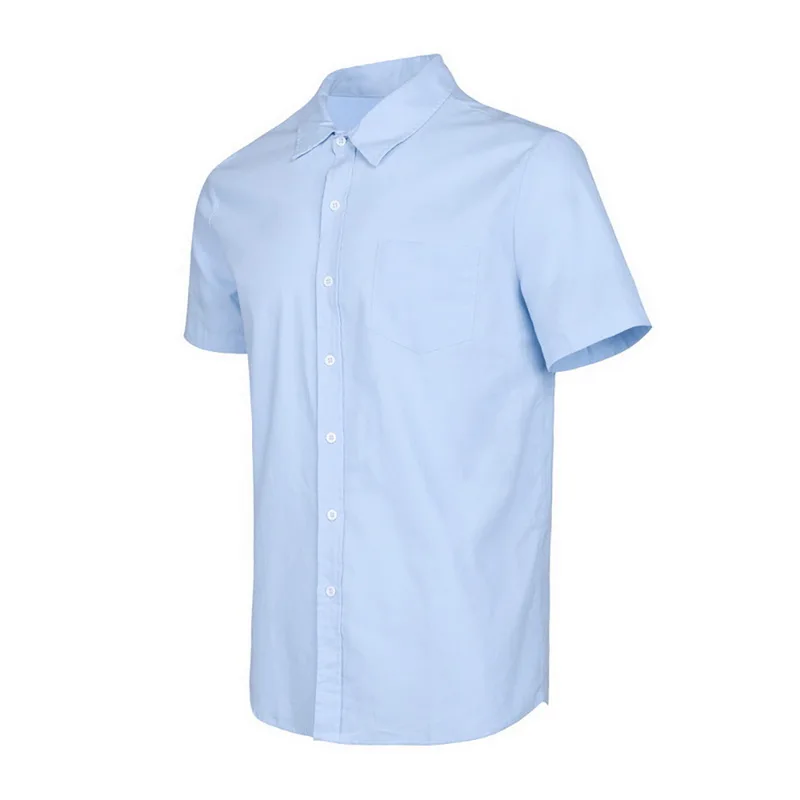 OEAK мужские рубашки свободного кроя в Кубинском стиле Guayabera льняные рубашки повседневные пляжные рубашки на пуговицах M-3XL свободные однотонные рубашки с длинным рукавом