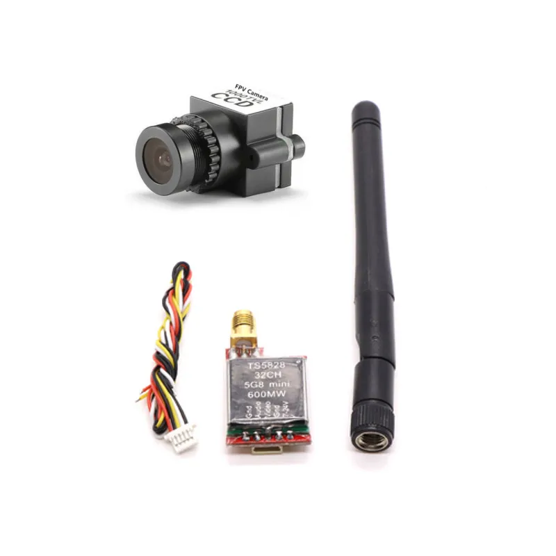 Мини FPV камера 1000TVL 1/3 CCD 110 градусов 2 8 мм объектив NTSC PAL TS5828 Micro 5 8G 600mW 48CH передатчик