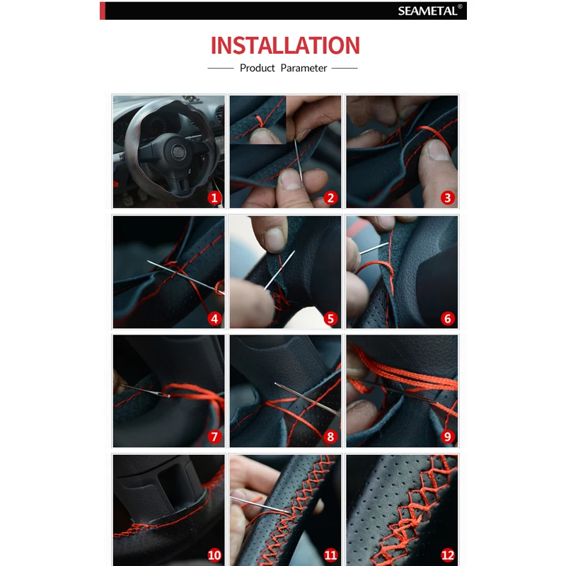 Чехол сделай сам на руль автомобиля Ручное шитье чехол из микрофибры кожаный