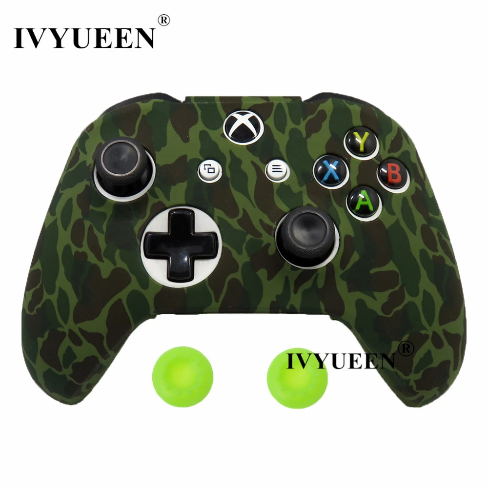 IVYUEEN, 29 цветов, для microsoft XBox 1, One X S, силиконовый защитный чехол, переводная печать, крышка, захват