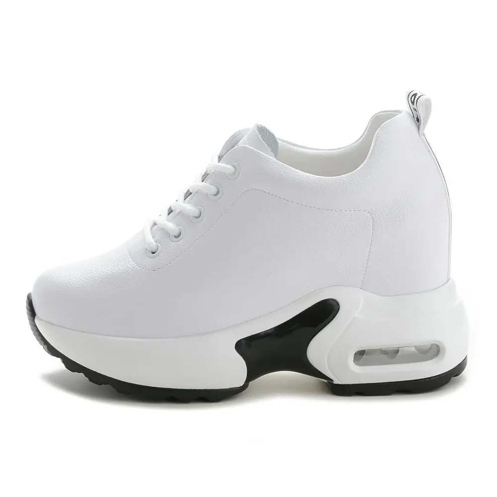 Женские кроссовки на вулканизированной подошве повседневные из натуральной