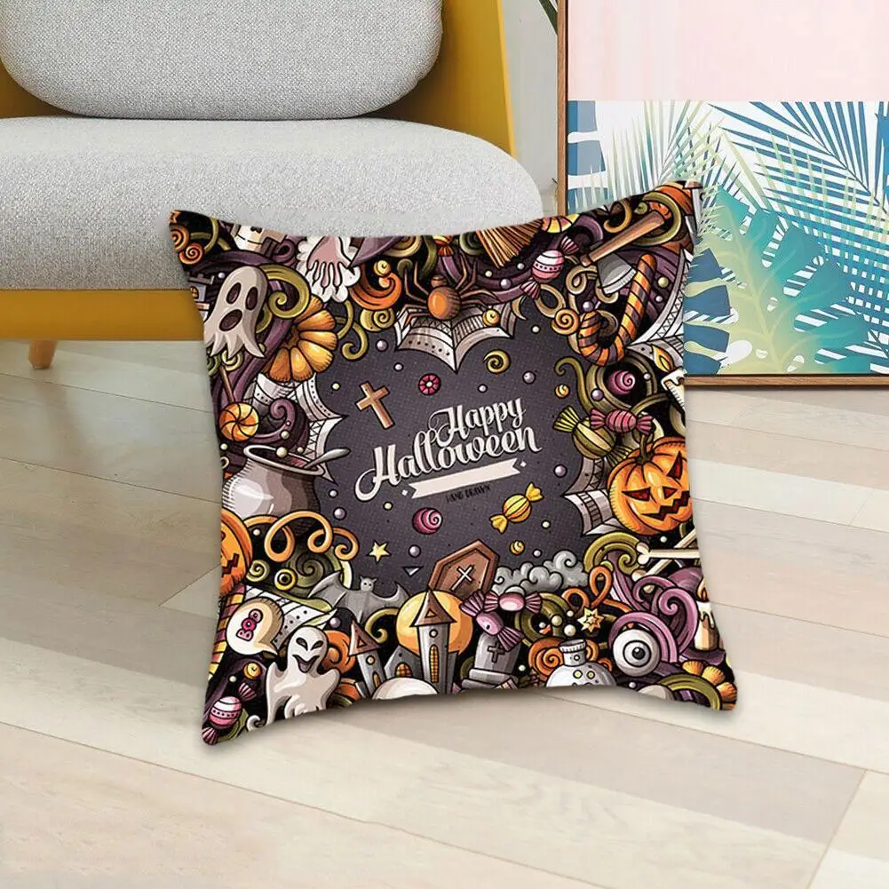 

Halloween Pumpkin Hug Pillowcase In Various Colors Peach Skin Hug Pillowcase Pillow Case Decor Sofa Throw Pillows Room Pillow