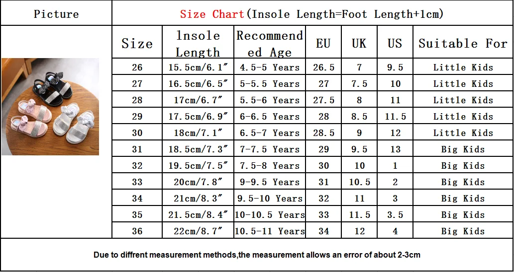 

Girls Sandals Children's shoes 2020 Summer Toddler Kids Baby Girls Sandalias Rhinestone Bow Princess Shoes for Child Size 26-36