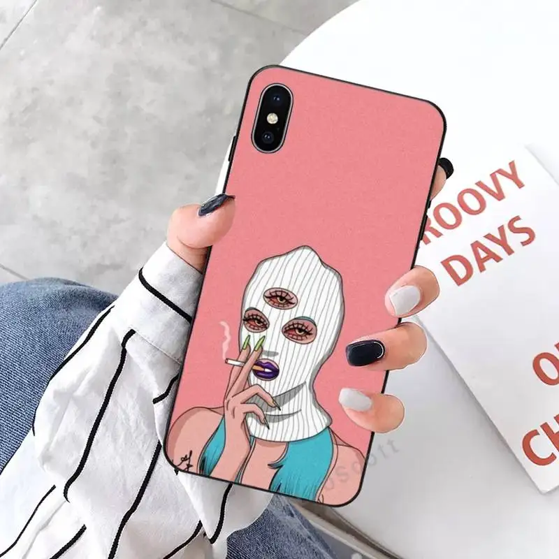

Devil Woman sexy girl aesthetics coque funda cover Phone Case for iPhone 11 12 pro XS MAX 8 7 6 6S Plus X 5S SE 2020 XR