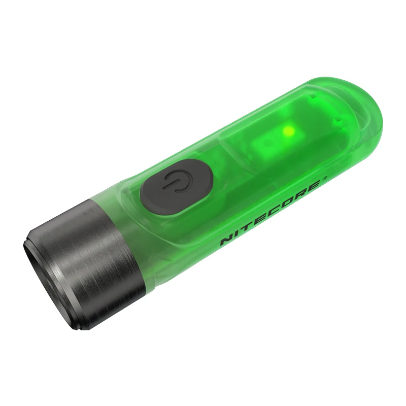 

NITECORE TIKI GITD LED Flashlight 300LM + UV Light Rechargeable Keychain Flashlight Glow-in-the-dark Version for Outdoor Camping