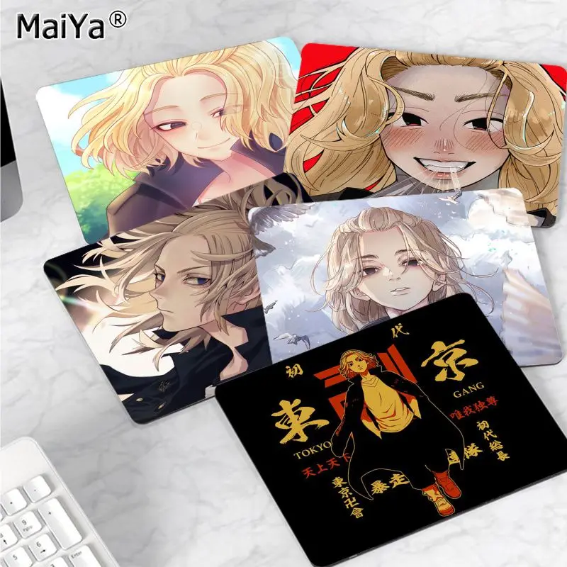 

Cool Fashion Tokyo Revengers Gamer Speed Mice Retail Small Rubber Mousepad Smooth Writing Pad Desktops Mate gaming mouse pad
