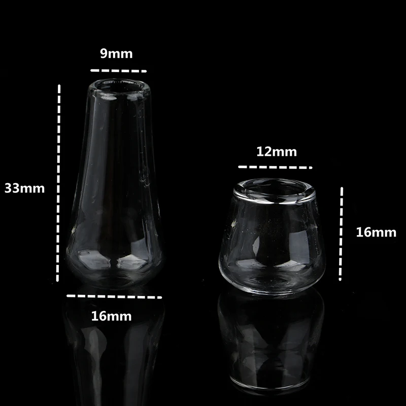 

1/12 Scale Dollhouse Miniature Glass vase Glass jar Home Living room Decor