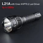 Конвой L21A 21700 флэш-светильник с Cree XHP70.2 Led Linterna флэш светильник высокий мощный фонарь для кемпинга Рыбная ловля светодиодный налобный фонарь рабочий светильник