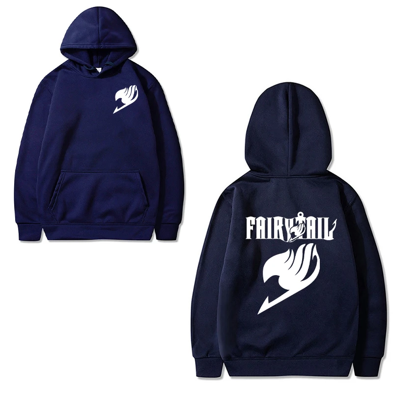 

New Arrival Fairy Tail Print Anime Hoodies Men and Women High Quality Funny Casual Pullovers Sweatshirts Sudaderas Long Sleeve