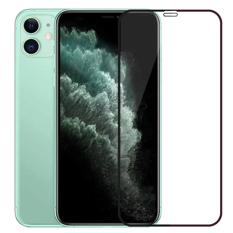 3D полное покрытие из закаленного стекла для iPhone 11 Pro на XR X XS Max защита экрана