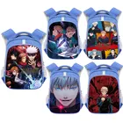 Японские школьные ранцы с аниме юютсу кайсен юцзи итадори, Детская сумка для книг, 1316 дюйма, мультяшный рюкзак для детского сада, Детская сумка для книг